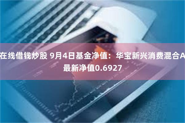 在线借钱炒股 9月4日基金净值：华宝新兴消费混合A最新净值0.6927